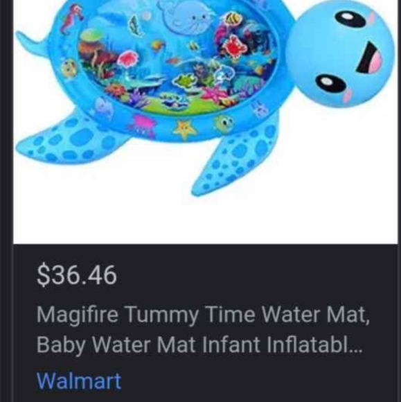 MAGIFIRE Turtle Tummy time Water mat - Picture 1 of 4